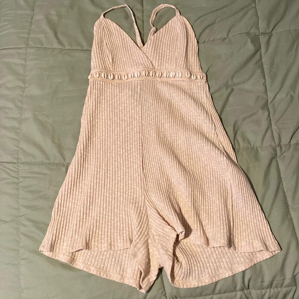 Romper with shell detail. Size small